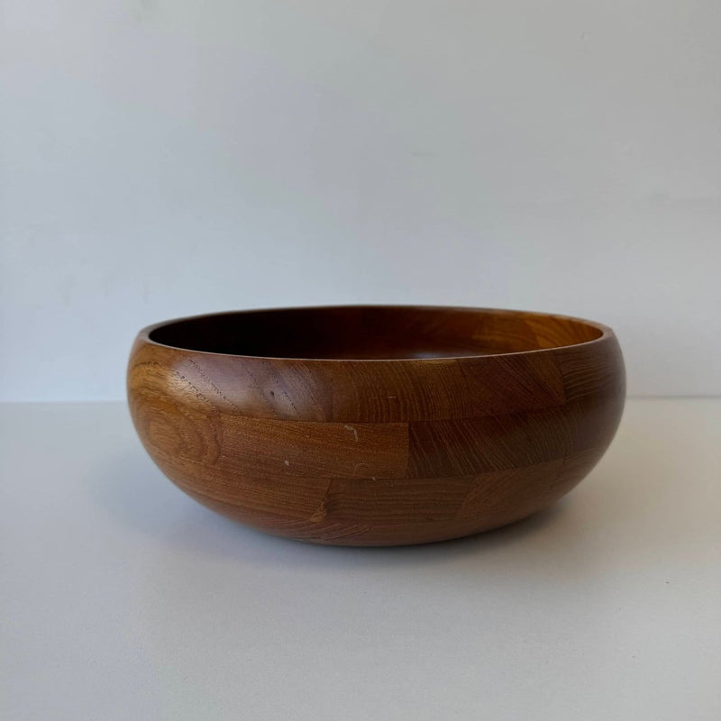 Vintage schaal teak groot - LOUI.STORE