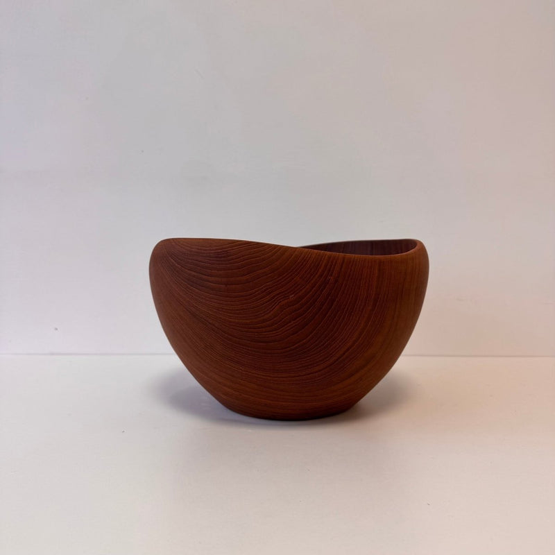 Vintage schaal teak groot - LOUI.STORE