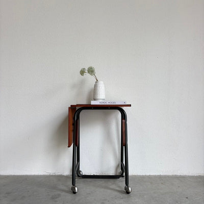 Vintage schrijfmachine - bijzettafeltje teak - LOUI.STORE
