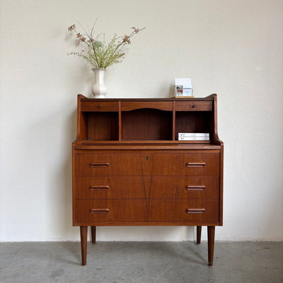 Vintage secretaire - bureau teak - LOUI.STORE