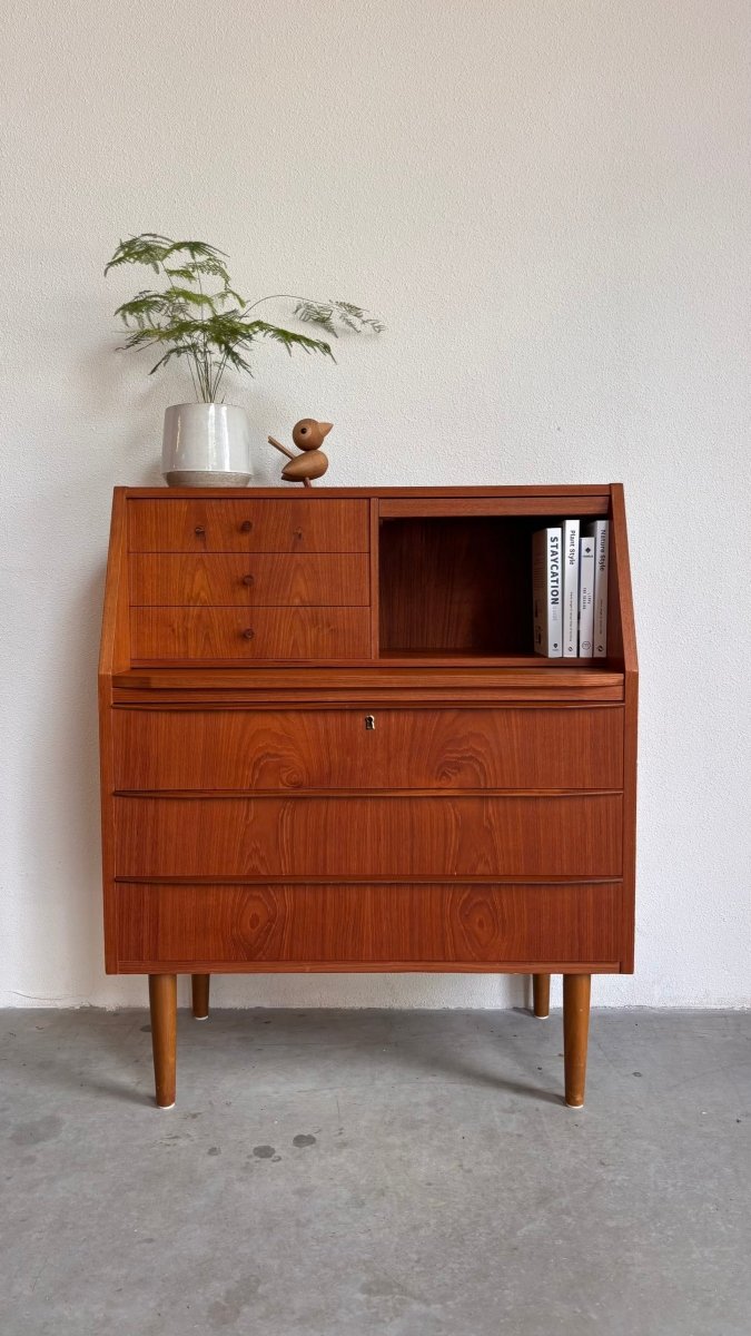 
                  
                    Vintage secretaire bureau teak - LOUI.STORE
                  
                