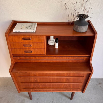 
                  
                    Vintage secretaire met spiegel teak - LOUI
                  
                