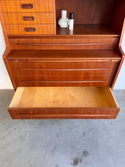 
                  
                    Vintage secretaire met spiegel teak - LOUI
                  
                