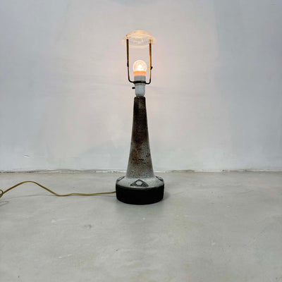 Vintage Sejer lampenvoet blauw bruin - LOUI.STORE