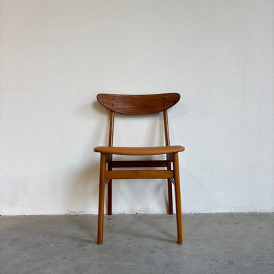 
                  
                    Vintage set 4* stoelen Farstrup teak - skai bekleding - LOUI.STORE
                  
                