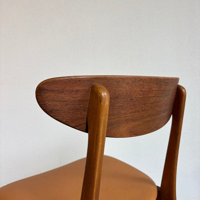 
                  
                    Vintage set 4* stoelen Farstrup teak - skai bekleding - LOUI.STORE
                  
                