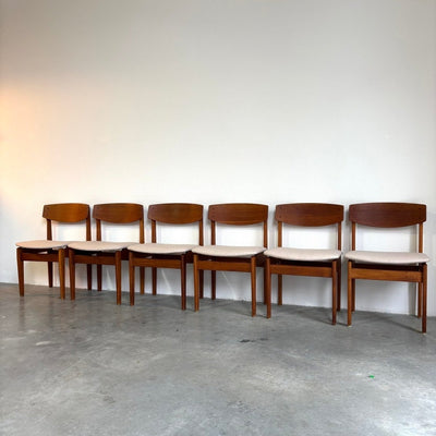 
                  
                    Vintage set 6 stoelen FDB Møbler in eiken - LOUI.STORE
                  
                