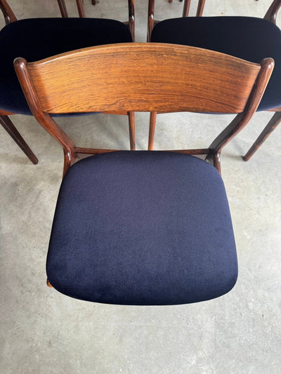 
                  
                    Vintage set 6* stoelen P.E Jorgensen voor Farsø - LOUI.STORE
                  
                