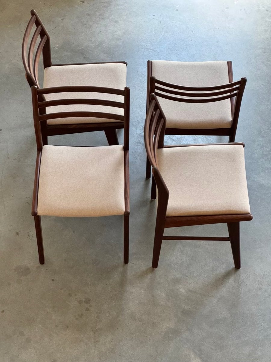 Vintage set stoelen Mogens Hansen (4) - LOUI.STORE