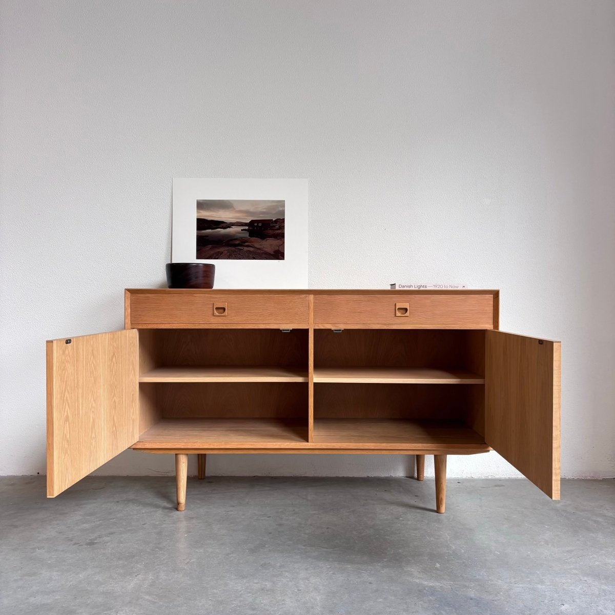 Vintage sideboard Brouer eiken - LOUI.STORE