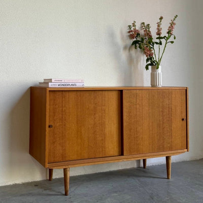 Vintage sideboard Domino eiken - LOUI.STORE