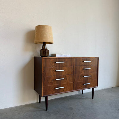 
                  
                    Vintage sideboard - dubbele ladekast palissander - LOUI
                  
                