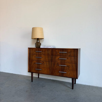 Vintage sideboard - dubbele ladekast palissander - LOUI