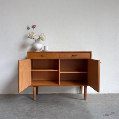 Vintage sideboard lades +deurtjes eiken - LOUI