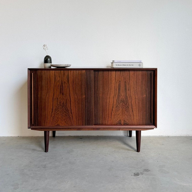 Vintage sideboard palissander schuifdeuren - LOUI