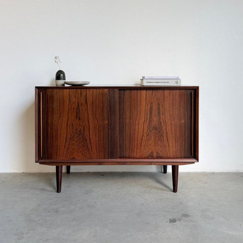 Vintage sideboard palissander schuifdeuren - LOUI