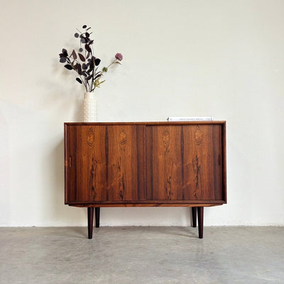 Vintage sideboard palissander schuifdeuren - LOUI.STORE