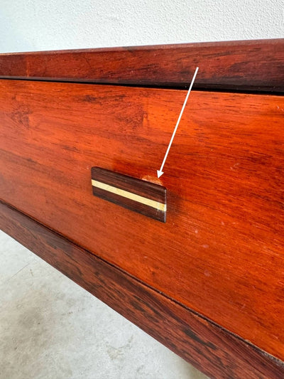 
                  
                    Vintage sidetable met lade palissander - LOUI.STORE
                  
                