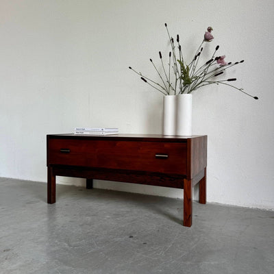 Vintage sidetable met lade palissander - LOUI.STORE