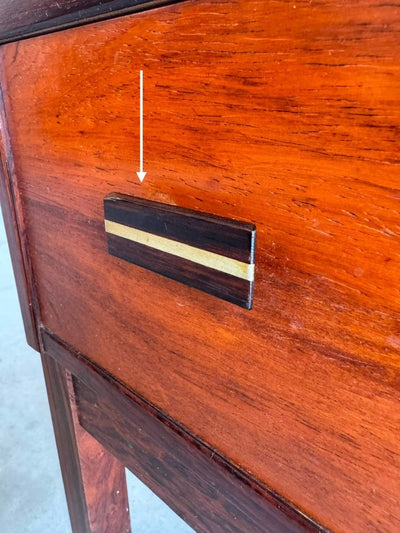 
                  
                    Vintage sidetable met lade palissander - LOUI.STORE
                  
                