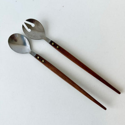 
                  
                    Vintage slabestek teak - roestvrij staal - LOUI
                  
                