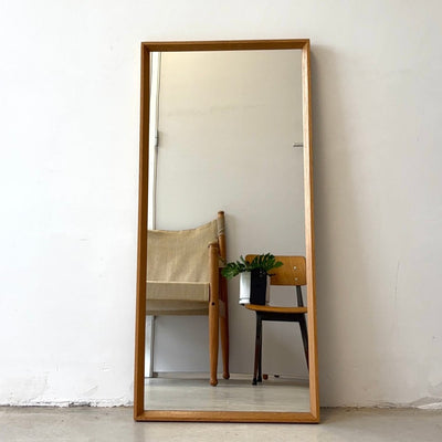 Vintage spiegel eiken A.M. Spejle - LOUI.STORE