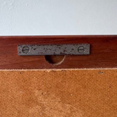 
                  
                    Vintage spiegel met lade teak - LOUI
                  
                