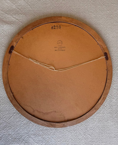 
                  
                    Vintage spiegel rond eiken Aksel Kjersgaard - LOUI.STORE
                  
                
