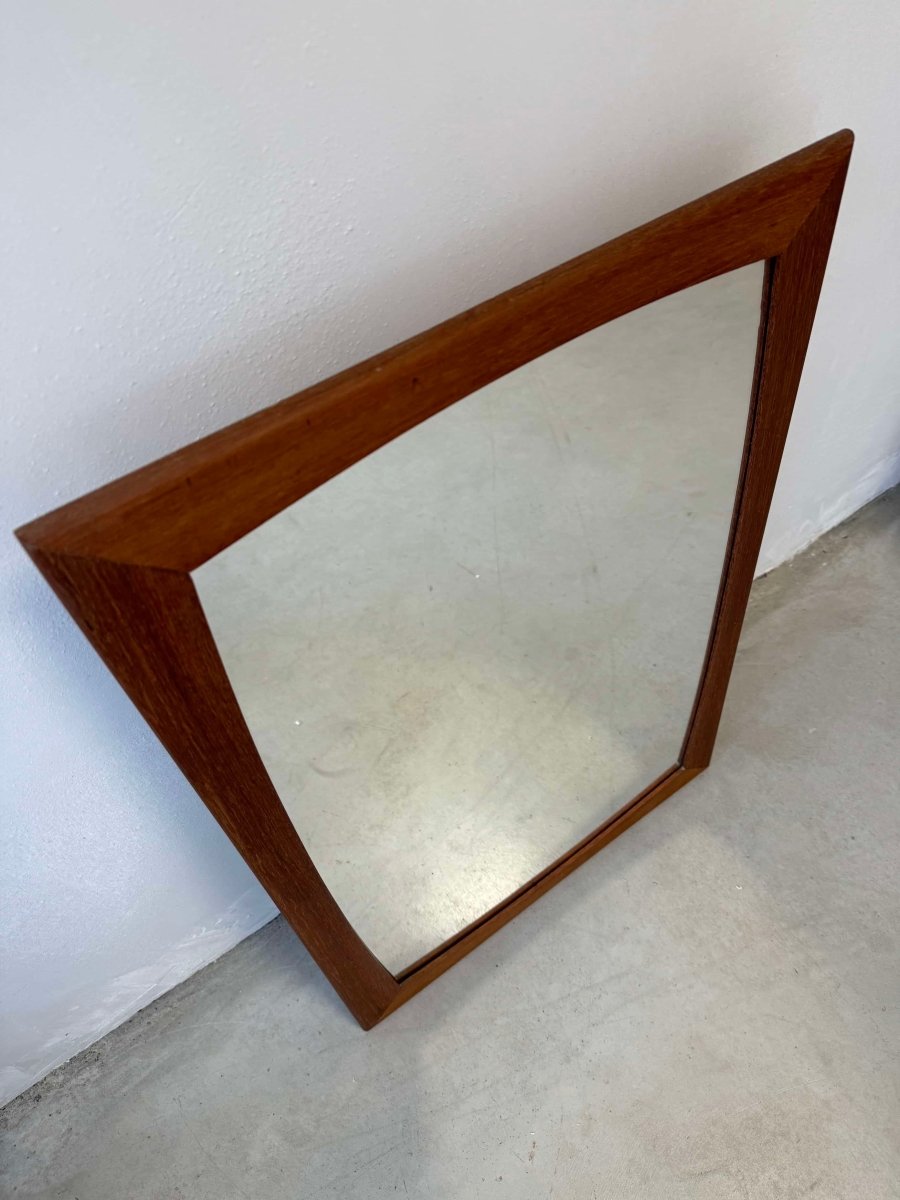 Vintage spiegel teak - LOUI.STORE