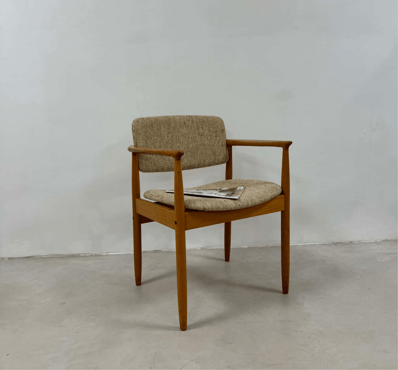 Vintage stoel eiken Jorgensen - LOUI.STORE