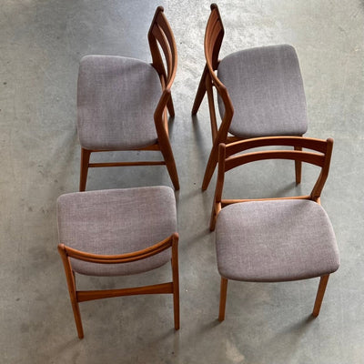 
                  
                    Vintage stoelen teak set 4* - LOUI
                  
                