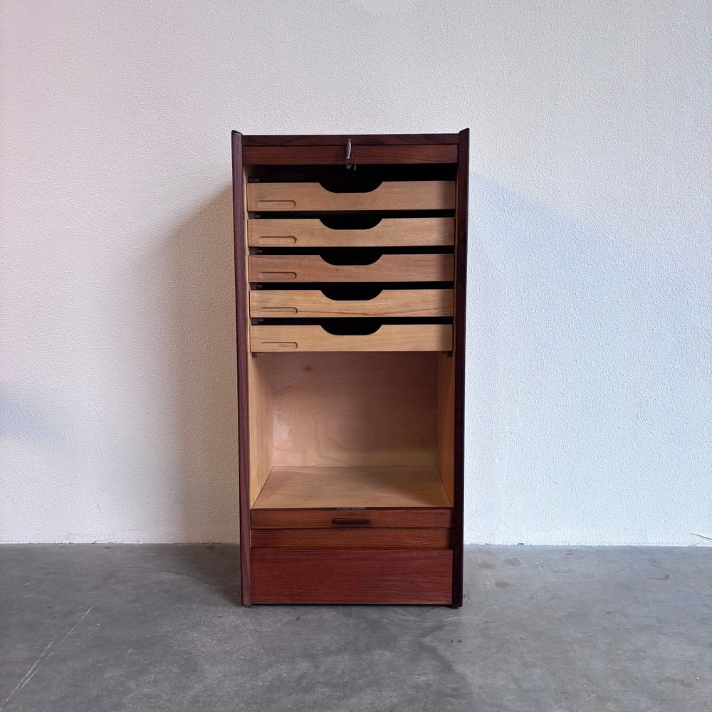 
                  
                    Vintage tambourkast teak - LOUI.STORE
                  
                