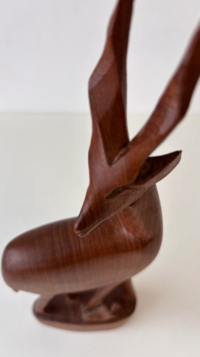 
                  
                    Vintage teak beeldje bok - LOUI.STORE
                  
                