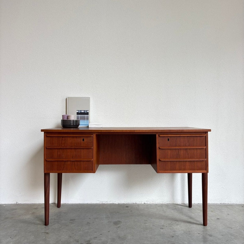 Vintage teak bureau 2x ladeblok - LOUI.STORE