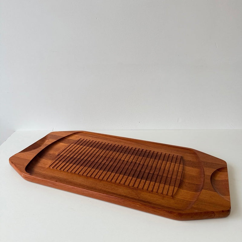 Vintage teak houten broodplank - LOUI