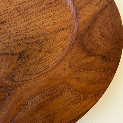 
                  
                    Vintage teak houten schaal plat - LOUI
                  
                
