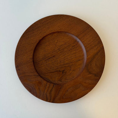 
                  
                    Vintage teak houten schaal plat - LOUI
                  
                