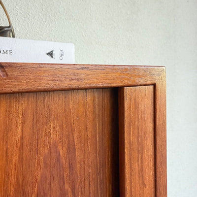 
                  
                    Vintage teak Kai Kristiansen sideboard met tambourdeuren - LOUI
                  
                