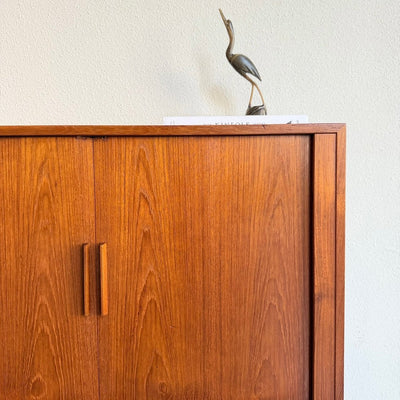 
                  
                    Vintage teak Kai Kristiansen sideboard met tambourdeuren - LOUI
                  
                