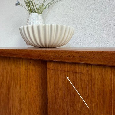 
                  
                    Vintage teak Kai Kristiansen sideboard schuifdeurtjes - LOUI
                  
                