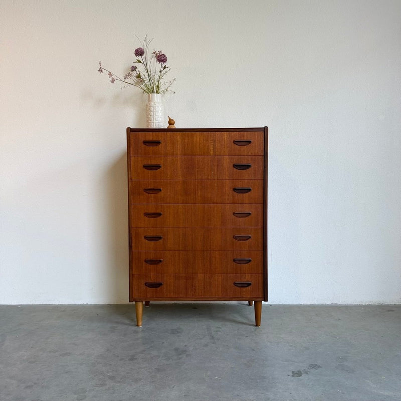 Vintage teak ladekast 7* - LOUI