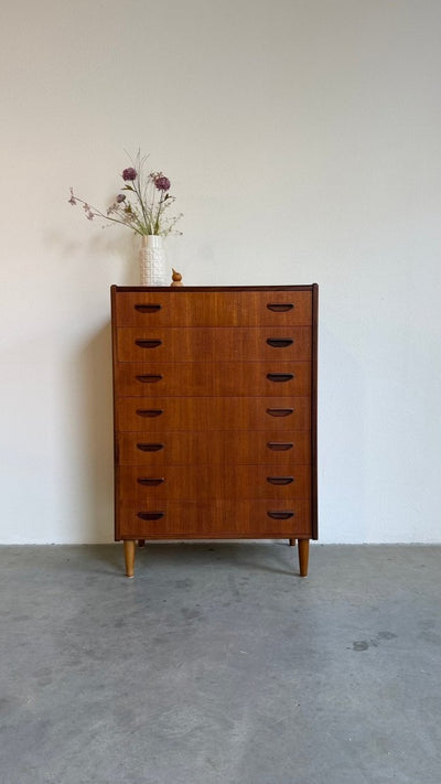 Vintage teak ladekast 7* - LOUI