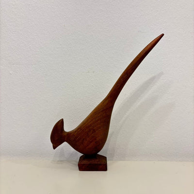 Vintage teak vogel fazant - LOUI.STORE