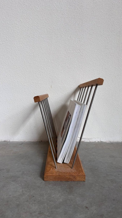 
                  
                    Vintage tijdschriftenrek eik - LOUI.STORE
                  
                