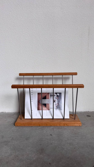 
                  
                    Vintage tijdschriftenrek eik - LOUI.STORE
                  
                