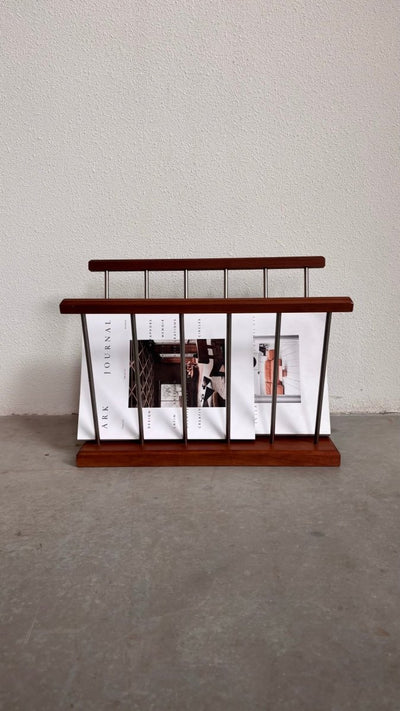 
                  
                    Vintage tijdschriftenrek teak - LOUI.STORE
                  
                