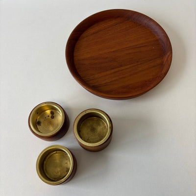 
                  
                    Vintage Trip Trap waxinehouder set teak - LOUI.STORE
                  
                