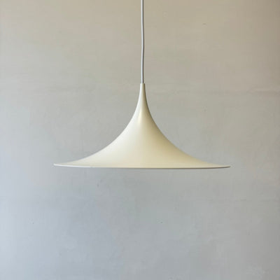 Vintage trompetlamp wit klein - LOUI.STORE