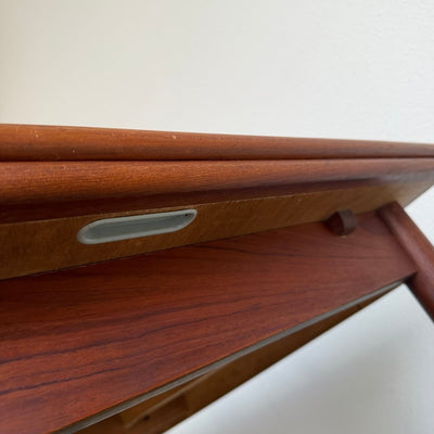 
                  
                    Vintage uitschuifbare teak eettafel 130-238cm - LOUI
                  
                