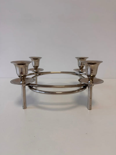 
                  
                    Vintage verzilverde kaarsen houder voor 4 kaarsen - LOUI.STORE
                  
                